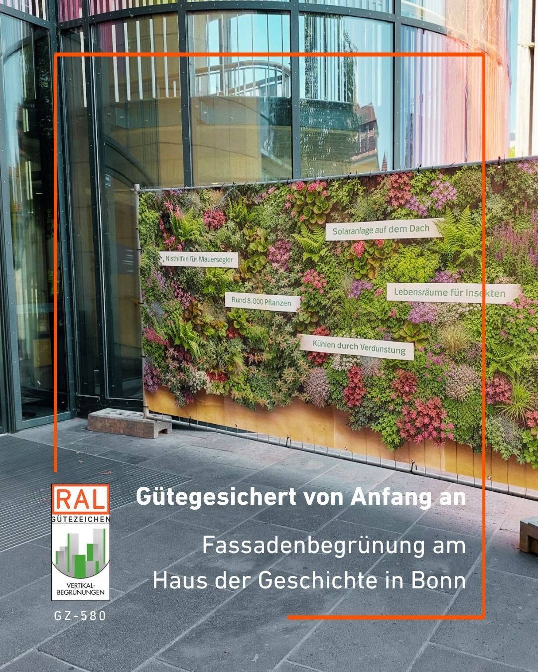 Haus der Geschichte Qualität mit RAL GZ 580